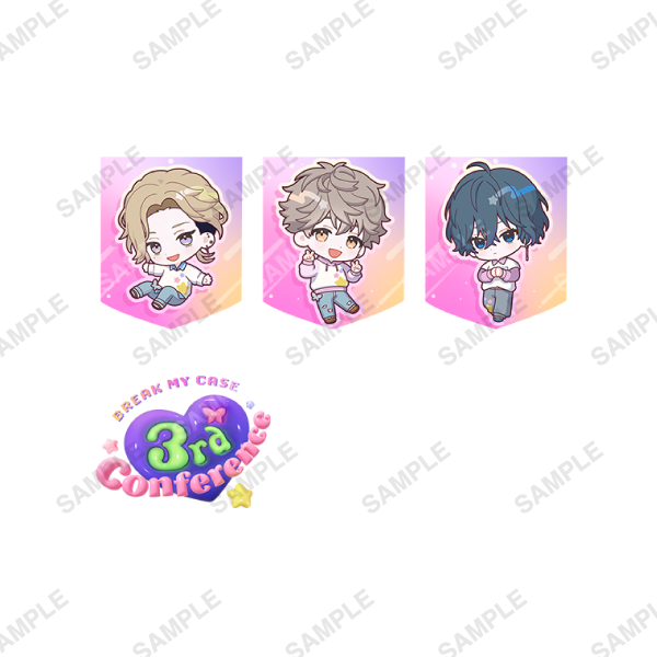 ピンズ 全4種（須王芦佳、樋宮明星、環野揺、イベントロゴ）