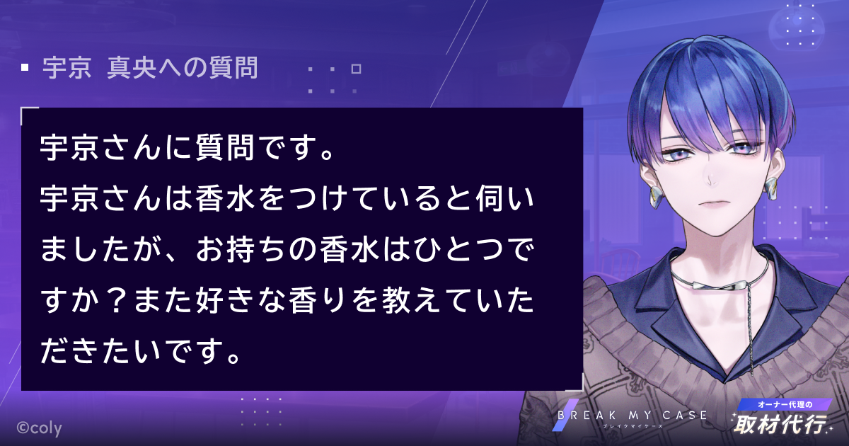 ブレイクマイケース 宇京真央 香水 【公式通販】